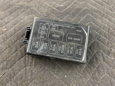 2001-2005 Mazda Miata Oem Fuse Box Lid Cover Top Engine Bay 1.8 NB VVT 01-05 - Image 1 of 4