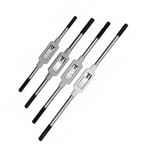 4 Pcs Set Straight Handle Tap Wrench tap handle Capacity 1/16" to 1" - Picture 1 of 2