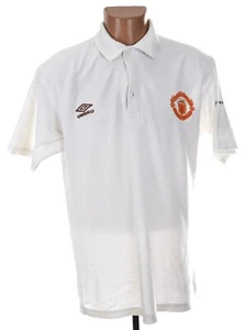 MANCHESTER UNITED 1994/1996 FOOTBALL POLO SHIRT TRIKOT UMBRO GRÖSSE L ERWACHSENE - Bild 1 von 10