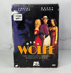 ⚓A&E Nero Wolfe 8-DVD Whodunnit Series | Good DVDs⚓ - Picture 1 of 4