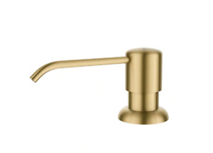 KRAUS Boden Kitchen Soap and Lotion Dispenser in Brushed Brass KSD-53BB