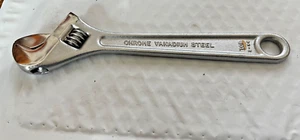 TrueCraft F208 8 Zoll Verstellbarer Schraubenschlüssel Chrom Vanadium Stahl Made in Japan - Bild 1 von 2