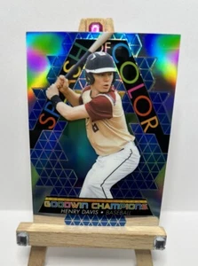 HENRY DAVIS 2022 Goodwin Champions Splash of Color RAINBOW BLUE #SCP15 - Picture 1 of 6