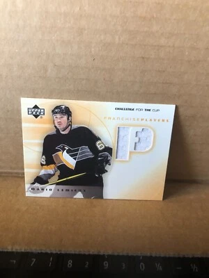 2001-02 UD Challenge for the Cup Jerseys #FPML Mario Lemieux - Image 1 of 2