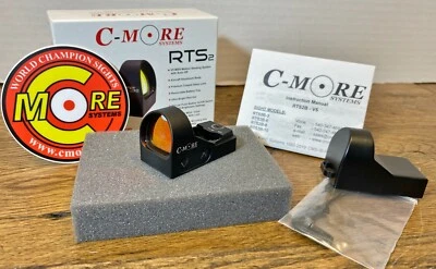 Mira reflectora táctica micro punto rojo aluminio 6-MOA V5 C-More® Systems ‎RTS2B-6 Foto 1 de 4