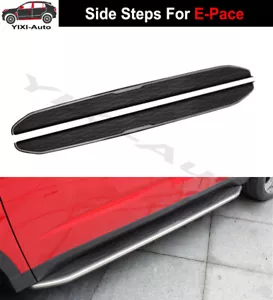 Running Boards Side Step Pedals Nerf Bar fits for Jaguar E-Pace E Pace 2017-2023 - Picture 1 of 11
