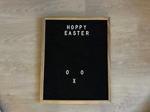 XXL Letterboard Brieftafel Letter Board 50x40 cm skandi - Bild 1 von 2