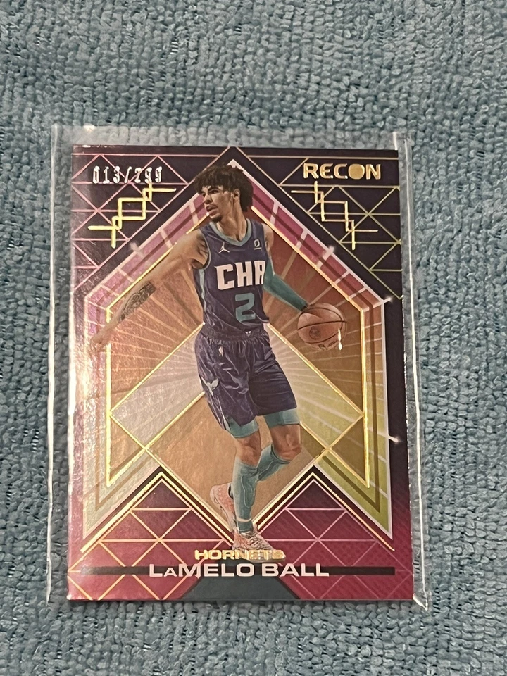 2021-22 Panini Recon LaMelo Ball Holo Bronze 13/299 #1 - Image 1 of 2