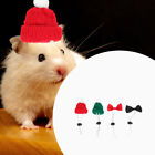  Hamsterhut Hund Gestrickte Mtze Mini-Weihnachtsmtze Schmcken