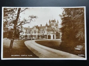 Schottland: Balmoral Castle S.W. RP um 1913 - Bild 1 von 1