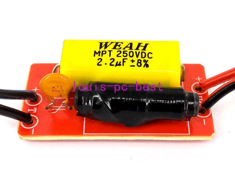 2pcs 40W Car Treble Hifi Speaker Frequency Divider Tweeter Crossover Filter - Image 1 of 4