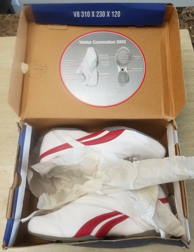 Scarpe da allenamento Reebok Vector Commotion DMX da donna bianche taglia 9 modello 2 102110