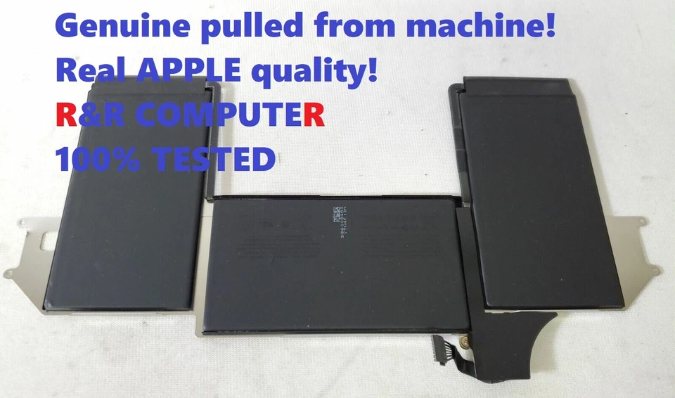 Batería OEM APPLE A1965 Macbook Air 13" A1932 2018 2019 A2179 2020 menos de 350 CYC Foto 1 de 1