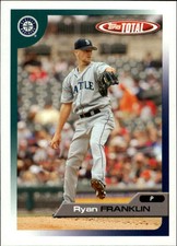 2005 Topps Total Seattle Mariners Baseball Card #151 Ryan Franklin