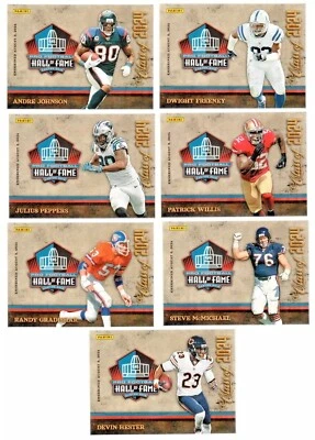 Tarjeta Panini Clase de 2024 Julius Peppers Salón de la Fama sin firmar - Panteras Foto 1 de 3