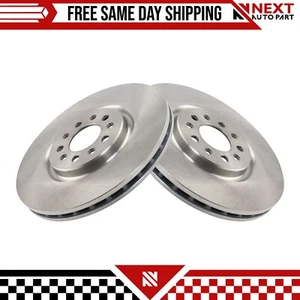New Front Brake Rotors Set For 2015-2017 Chrysler 200 2014-2023 Jeep Cherokee - Picture 1 of 4