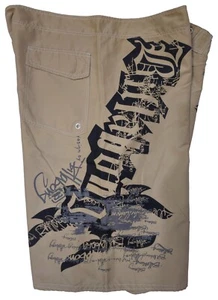 BILLABONG Activewear Shorts Herren braun Boardshorts Größe XL Taille 40 aus Polyester - Bild 1 von 7