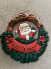 Vintage Festive Door Wreath Christmas Decoration Plastic Mould