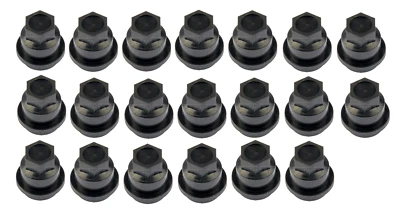  91-04 S10 / 91-94 S10 BLAZER CUBIERTA TUERCA RUEDA NEGRA M24-2.0, Hexagonal 19mm 99967-20 Foto 1 de 3