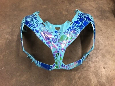 Kawasaki Ninja 650 EX650 12 13 14 15 16 Front upper Nose Cowl Headlight Fairing - Image 1 of 4