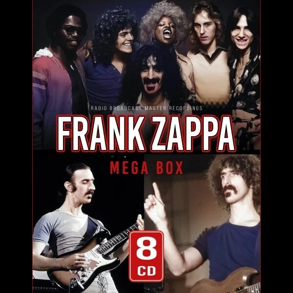 FRANK ZAPPA - MEGA BOX/RADIO BROADCASTS  (8-CD-SET)  8 CD NEW - Image 1 of 1