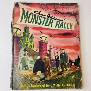 MONSTER RALLY 1950 Chas Addams 1st Ed New Yorker Illustrations Photos - Imagen 1 de 9