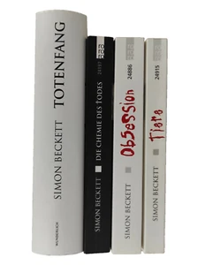 🔪 5x Simon Beckett - Forensik Thriller Krimi David Hunter Obsession Totenfang - Bild 1 von 4