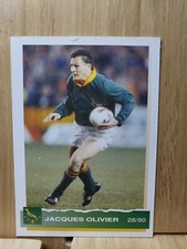 JACQUES OLIVIER🏆1994 #28 South Africa  International Rugby Sports Deck Card🏆