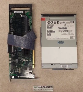 HP StorageWorks Ultrium Tape Drive LTO-1 Q1543a W/ Controller Card, Cable TESTED - Picture 1 of 7