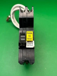 Federal Electric STAB-LOK 30A 30mA RCBO - Imagen 1 de 4