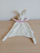 Jellycat Bredita Bunny Rabbit Comforter Soft Toy Soother Pink Stripe