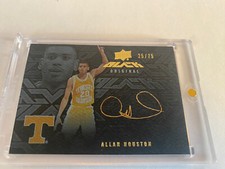 2013-14 UPPER DECK BLACK ORIGINAL SIGNATURES ALLAN HOUSTON. #/75. MINT CONDITION