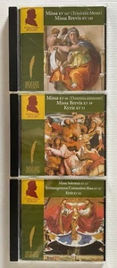 MOZART Missa Brevis KV 49/Kyrie/Solemnis KV 337/Coronation Nicol Matt 3 EX CDs - Picture 1 of 8