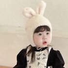 Cute Rabbit Baby Earmuffs Cap Thickened Basin Hat New Warm Headgear  Winter