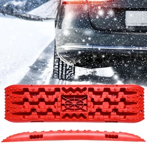 2PCS Recovery Tracks Sand Mud Snow Traction Boards Off-Road Device Mat AUTOXBERT - Picture 1 of 16