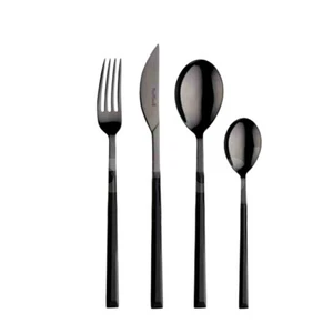 Pintinox SUSHI QUEEN BLACK&BLACK posata in acciaio Inox NERO 18/10 - Imagen 1 de 2