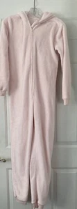 Unicorn One Piece Pajamas Union Suit Hoodie Size 14 Girl Costume - Picture 1 of 5