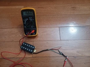 Dragonfire Humbucker Brücke E-Gitarre Tonabnehmer 52 mm Abstand 16,6 K Ohm - Bild 1 von 8