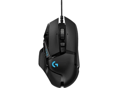 LOGITECH G502 HERO Gaming Maus, Schwarz - Bild 1 von 2