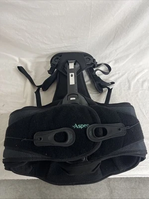 Aspen Vista 464 TLSO lombar coluna inferior traseira tamanho único ajustável - Imagem 1 de 4