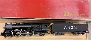 RIVAROSSI H0 1283 - LOCOMOTIVA A VAPORE A.T.& S.F. 3423 HEAVY PACIFIC - Foto 1 di 21