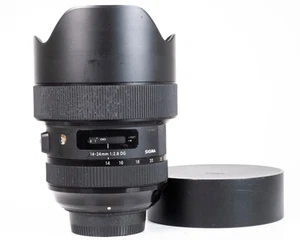 Sigma 14-24mm f/2.8 DG HSM Art Wide Angle Zoom Lens for Nikon F - Excellent Cond - Picture 1 of 7