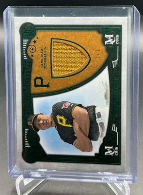 2016 Museum Collection Meaningful Material MARK MELANCON JERSEY PATCH #1/1 - Image 1 of 2