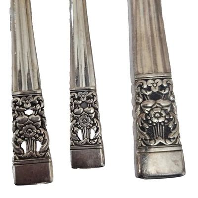 CUBIERTOS ONEIDA COMMUNITY CORONACIÓN ACERO INOXIDABLE PRIMERA PRODUCCIÓN 1936 12 PIEZAS Foto 1 de 4