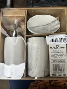 3-PC Bathroom Accessory Sets - Tumbler, Soap Dispenser, Dish! - Picture 1 of 1