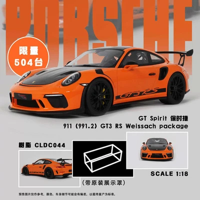 GT Spirit 1:18 Porsche 911 991.2 GT3 RS Limited Edition Simulation Car Model - Image 1 of 4