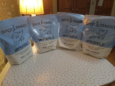 Spot & Tango Unkibble Beef and Barley Dog Food Set Of 4 - Image 1 of 3