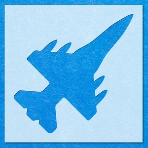Plane Aviation Jet Air Stencil: Mylar Airbrush Wall Art Painting Crafts , DIY - Picture 1 of 11