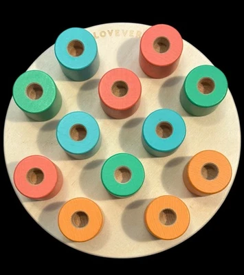 Lovevery Wooden Stacking Pegboard Adventurer Play Kit 16-18 Mo Developmental Toy - Image 1 of 4