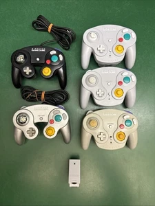 Posten Nintendo GameCube, Wireless WaveBird Controller DOL-004 - Teile Reparatur wie besehen - Bild 1 von 17